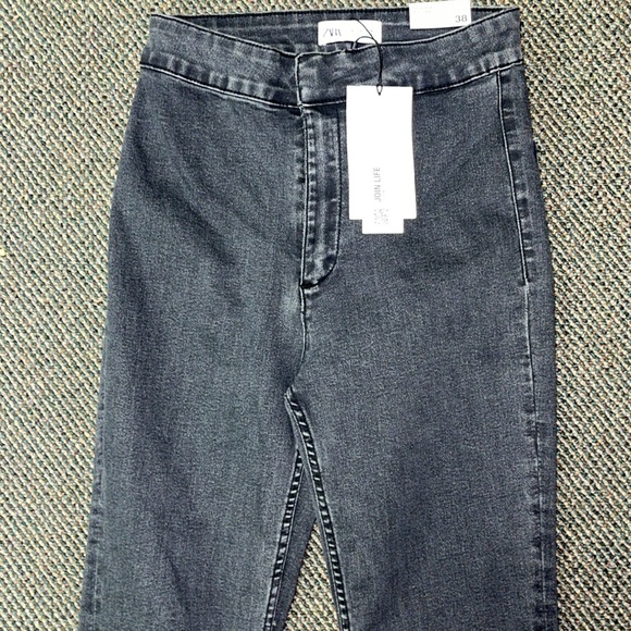 Zara Jeans Nwt Zara High Rise Full Length Jeans Poshmark